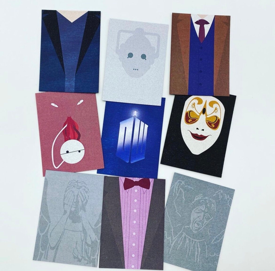 Doctor Who Trading Cards - Art Prints